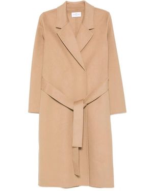 The Dynamis Studio Belted Coats - Neutro
