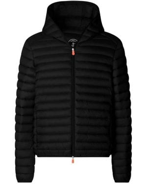 Save The Duck Jassen ,Zwart ,Leer Duncan Jacket