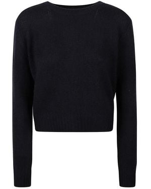 Be You Round-Neck Knitwear - Nero