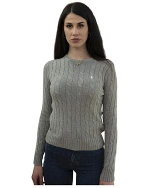 Ralph Lauren Round-Neck Knitwear - Gris