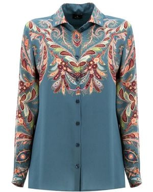 Etro Shirts - Blue