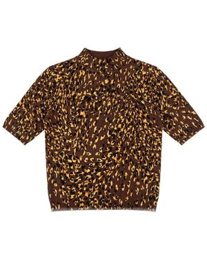 Twinset Rollkragenpullover - Braun