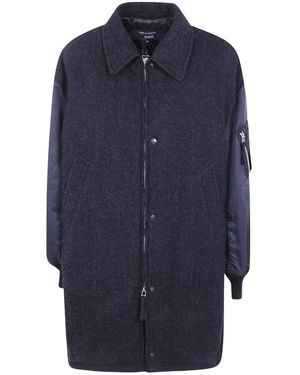 Comme des Garçons Bomber Jackets - Bleu