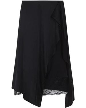 Acne Studios Midi Skirts - Black