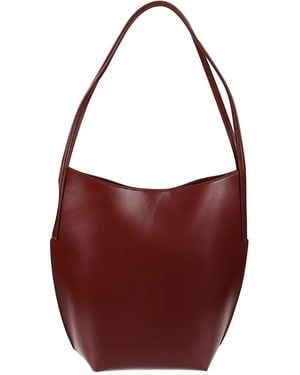 Jil Sander Kante Tote - Rood
