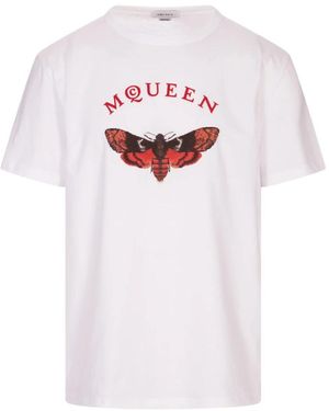 McQueen Weiße T-Shirts Und Polos