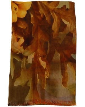 D'Aniello Accessoires ,Veelkleurig ,Sciarpa Elba - Bruin