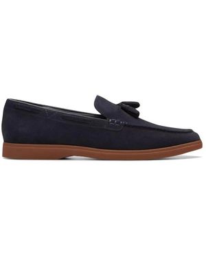 Clarks Torford Tassel - Blau