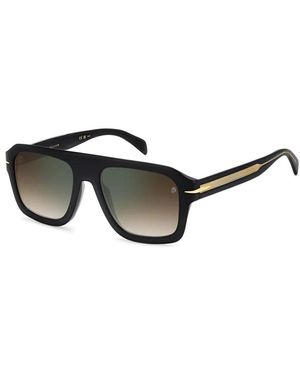 David Beckham Schwarze Sonnenbrille Stilvolles Design Ss25