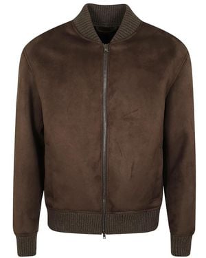 Herno Bomber Jackets - Marrone
