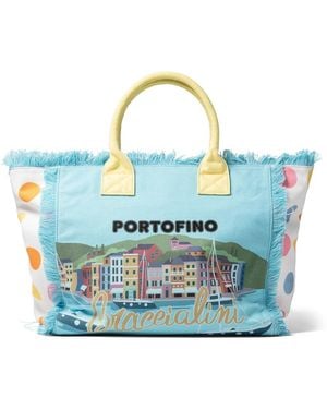 Braccialini Tote Bags - Blu