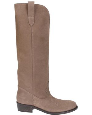 Via Roma 15 Cowboy Boots - Brown