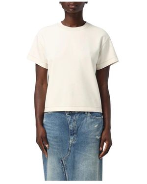 Theory Minimalist Crew Neck Top - Blau