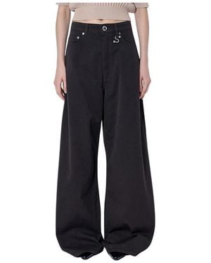 Sportmax Wide Trousers - Black