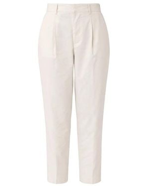 PT Torino Cropped Trousers - White