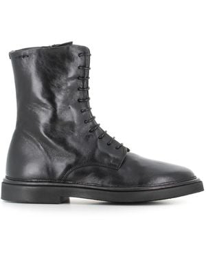 Alexander Hotto Lace-Up Boots - Black