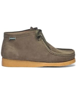 Sebago Lace-Up Boots - Gray
