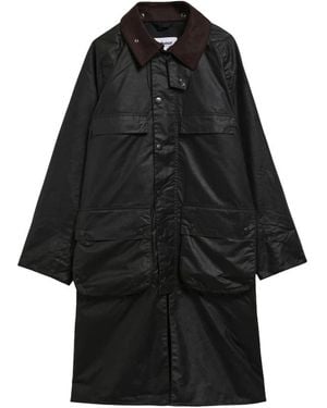 Barbour Bedale Long Jacket - Schwarz