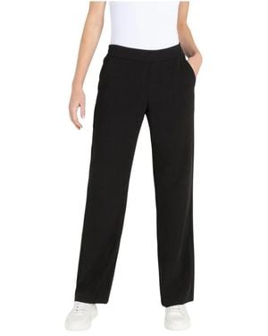 M·a·c Straight Trousers - Black