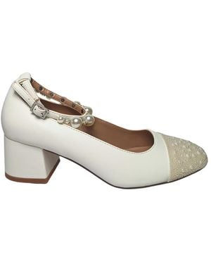 Steve Madden Ecopelle Pumps Met Hak - Wit