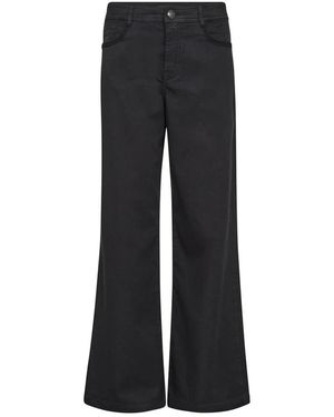 Mos Mosh Wide Trousers - Grey