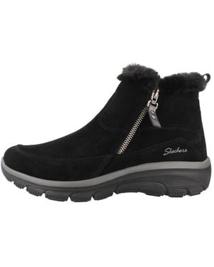 Skechers Fitness ,Zwart ,Suède Easy Going