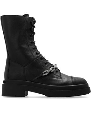 Jimmy Choo Lace-Up Boots - Zwart