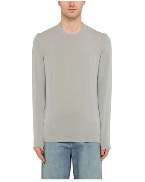 Drumohr Long Sleeve T-Shirts - Grey