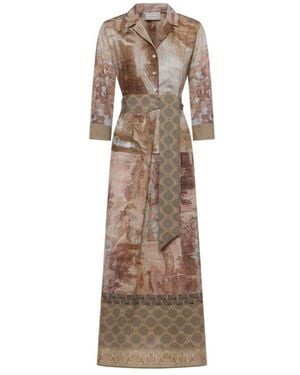 Pierre Louis Mascia Maxi Dresses - Natural