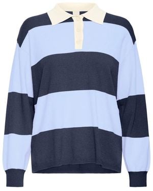 Ichi Truien & Vesten ,Blauw Comb Polo