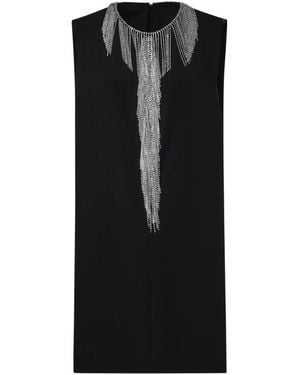 Sportmax Kleedjes ,Zwart ,Short Kleedjes