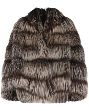 Simonetta Ravizza Faux Fur & Shearling Jackets - Marron