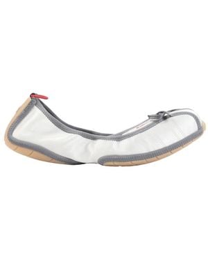 Balenciaga Schoenen ,Grijs ,Polyester Ballet Sneaker - Wit