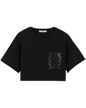 Max Mara T-Shirts - Negro