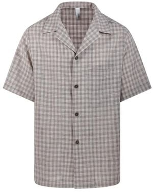 Hevò Short Sleeve Shirts - Grey