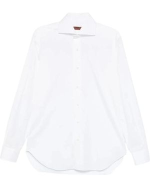 Barba Napoli Formal Shirts - White