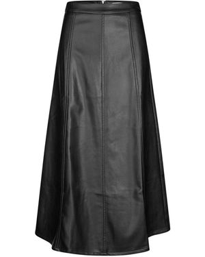 Lolly's Laundry Midi Skirts - Zwart
