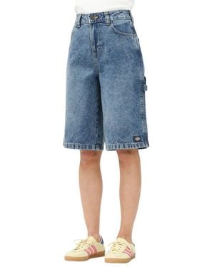 Dickies Denim Shorts - Azul