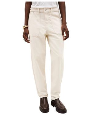 Ba&sh Straight Trousers - Naturel