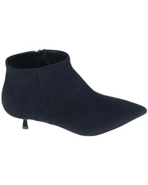 Anna F. Heeled Boots - Blue