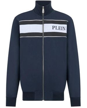 Philipp Plein Jogging Jacket Logo - Blauw