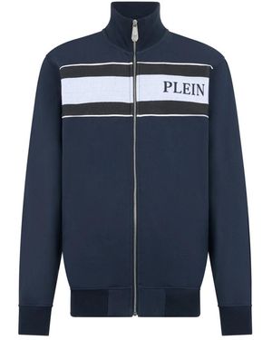 Philipp Plein Jogging Jacket Logo - Blauw