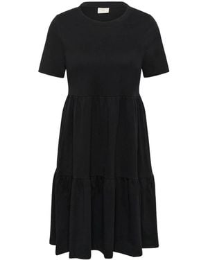 Kaffe Short Dresses - Nero