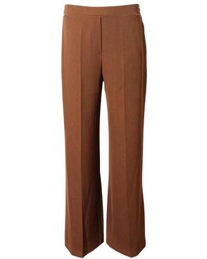 Amélie & Amélie Wide Trousers - Brown
