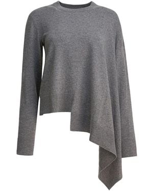 McQueen Cashmere Knitwear - Gris