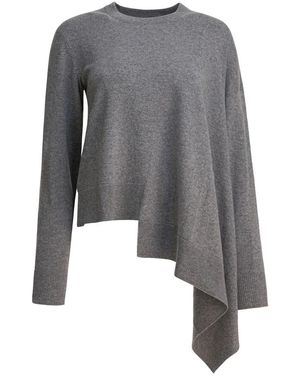 McQueen Cashmere Knitwear - Gris