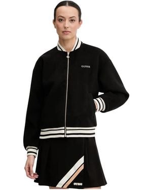 Guess Bomber Jackets - Negro
