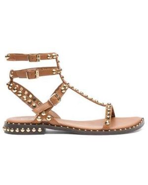 Ash Flat Sandals - Brown
