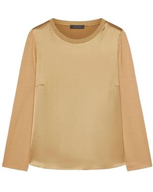 Elena Miro Blouses - Natural