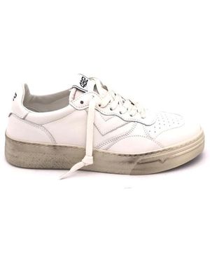 4b12 Schoenen ,Wit ,Katoen Hyper Sneakers